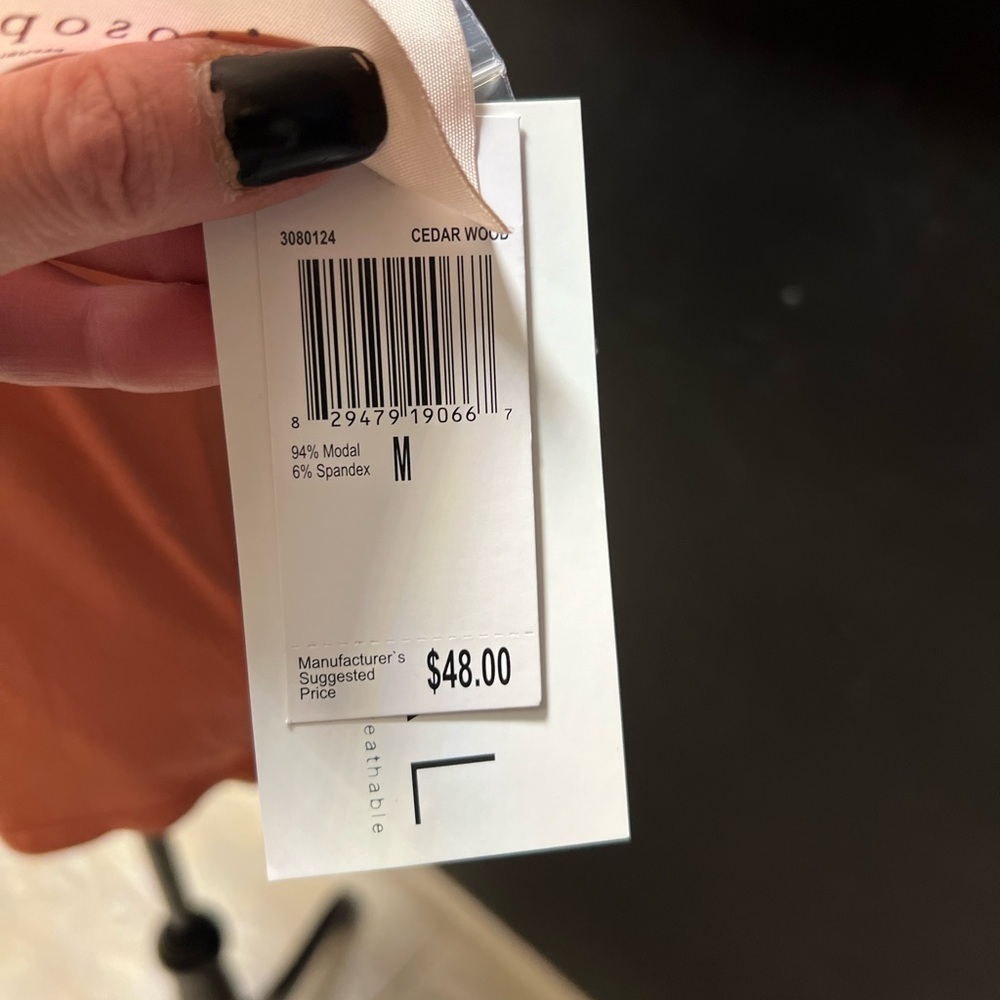🧡NWT-PHILOSOPHY BURNT ORANGE SUPER CUTE BLOUSE SZ M🧡🧡 - Picture 4 of 9